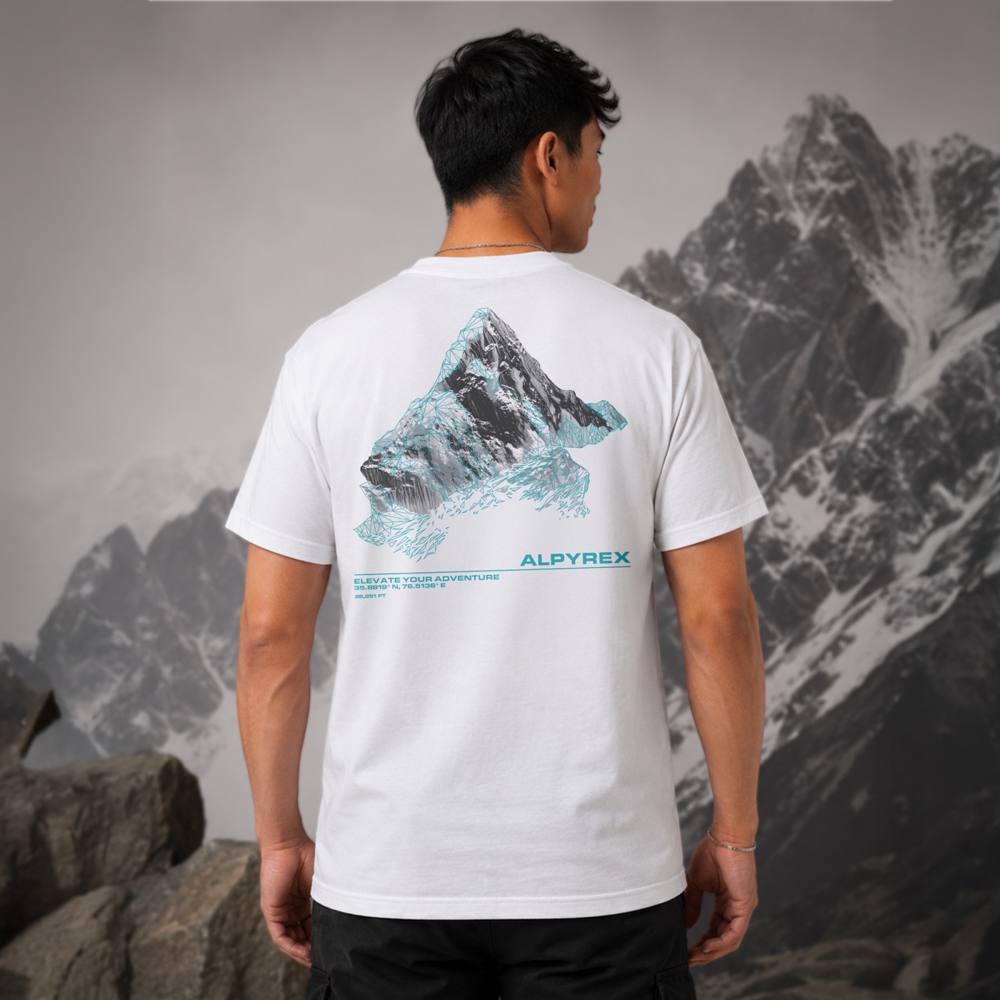 Footasylum — Alpyrex summit graphic tee